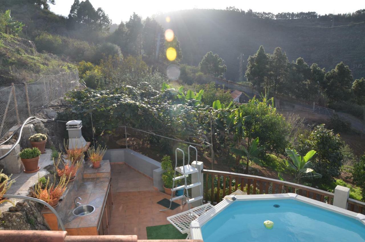 Villa La Berrera Firgas Esterno foto